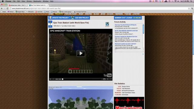 PlanetMinecraft!!!!!! Come Join Us! смотреть онлайн