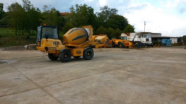 Self loading concrete mixer dump truck Fiori DB250S BF99M0528 смотреть онлайн