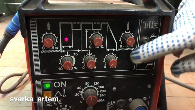 Сварка коллектора, чугун