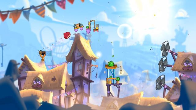 Angry Birds 2 : Blues' Challenge + King Pig Panic смотреть онлайн
