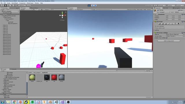 Unity Weapon Test смотреть онлайн