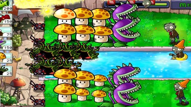Fast Kill All Zombies || Plants POOL Vs Zombies Mod Menu || PvZ Mod Menu Game Play Part #74 смотреть онлайн