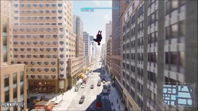 Spider-Man PS4 - The Amazing Spider-Man Suit Free-Roam Gameplay смотреть онлайн