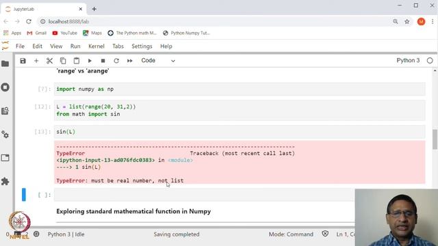 Creating Modules and Introduction to NumPy смотреть онлайн