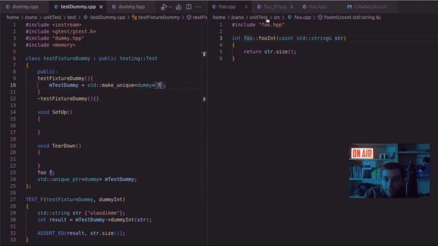 Test Driven Development - TDD - GoogleTest Introduction with CMake LINUX - C++ - GMOCK смотреть онлайн