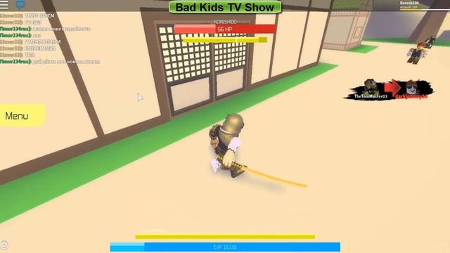 ШКОЛА НИНДЗЯ Как стать крутым НИНДЗЯ режим Ninja Zone Beta Roblox смотреть онлайн