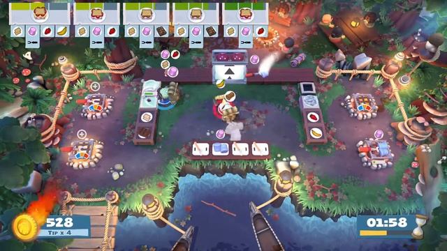 OVERCOOKED 2 - CAMPFIRE COOK OFF 2 - 3 3 STARS. WARNING CONTAINS SWEARING! смотреть онлайн