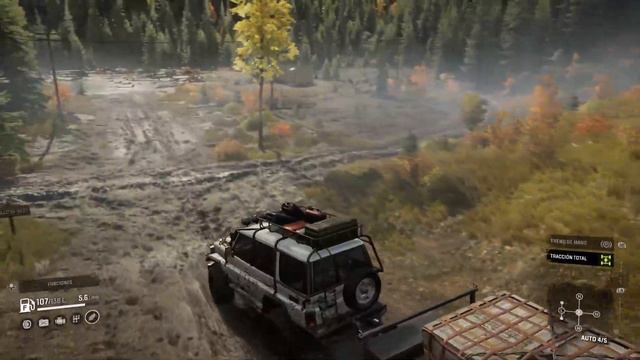 SnowRunner Español / toyota land cruiser 70 1984 / mod / pc смотреть онлайн