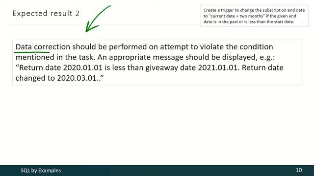 04 - 02 - 03 - Using Triggers to Correct Data On-the-Fly (Example 35) [RUS] смотреть онлайн