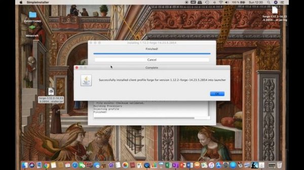 (NEW) How to Download Minecraft Forge 1.12.2 Mac (EASY and FAST)!!