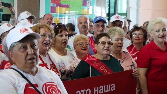 Прибытие поезда к 50-летию БАМа в Тайшет смотреть онлайн