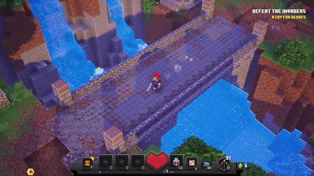 Minecraft Dungeons (2020) XBOX ONE X Gameplay Walkthrough Part 1 - Intro & Tutorial Mission смотреть онлайн