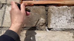 Нальчикский пеплоблок. Разрушение влагой и морозом.