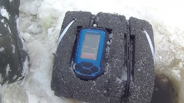 Зимняя рыбалка с эхолотом Практик 8