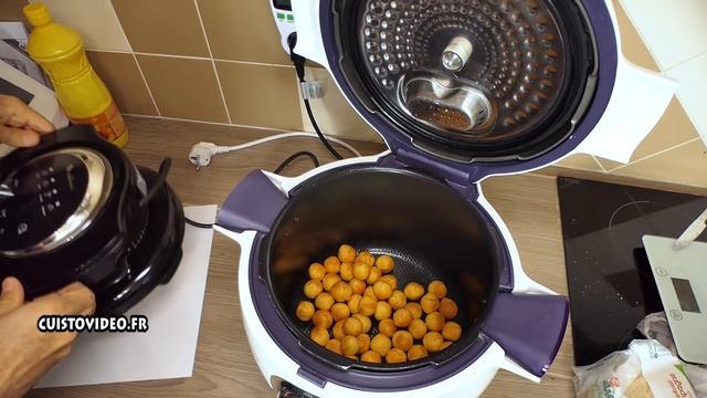 Moulinex Extra Crisp Couvercle COOKEO devient une friteuse à air chaud ! frites maison, poulet roti смотреть онлайн