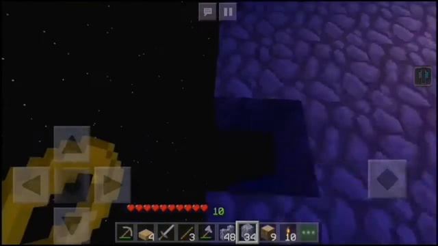 SkyBlock #4Делаем_мобоферму_и_огород. SkyBlock в Minecraft PE 1.7(релиз), играем с крутыми шейдерам