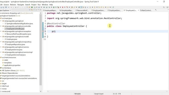 Spring Boot Tutorial for Beginners #29 - CRUD Database Project - Build Create Employee REST API смотреть онлайн