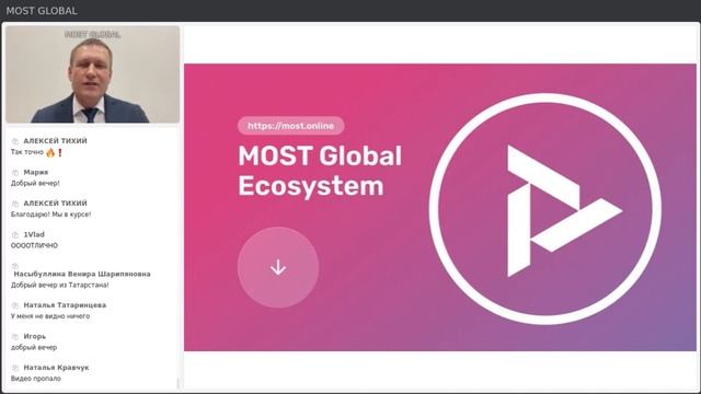 05.10.23г НОВОСТИ ЭКОСИСТЕМЫ MOST GLOBAL сECOSYSTEM. Запуск лотереи. смотреть онлайн