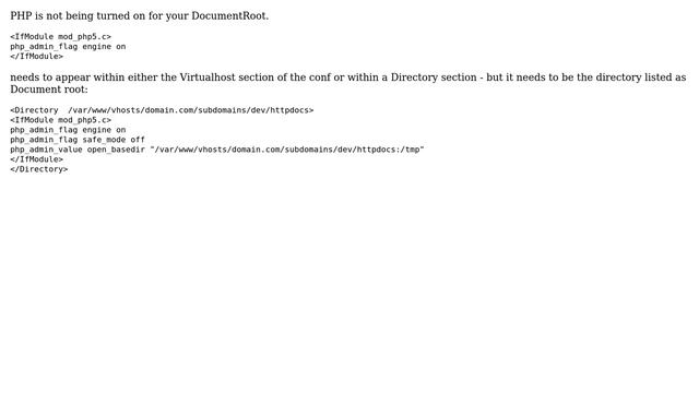 Two VHosts Use Same DocumentRoot, PHP Not Working on Second VHost (6 Solutions!!) смотреть онлайн