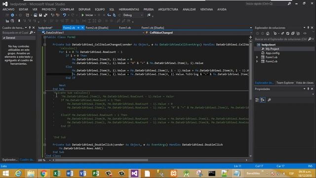 Visual Basic.NET - Suma de valores en datagridview automatico смотреть онлайн