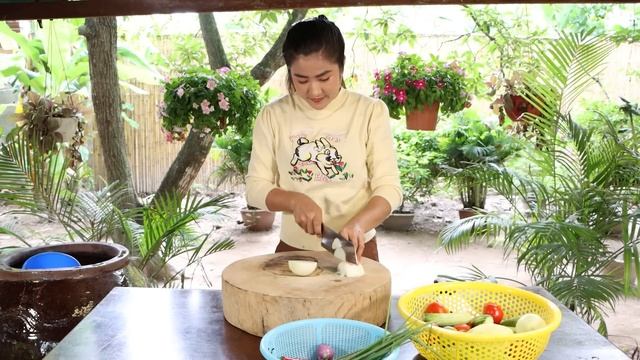 Market Show, Buy Dried Fish To Make Dried Fish Soup / Dried Fish Soup Cooking
