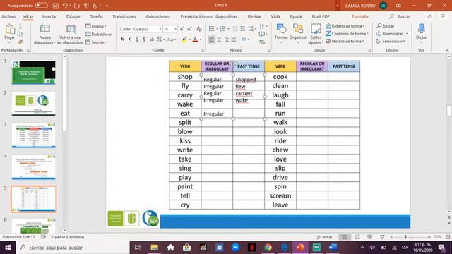 Ingles- Unit 8 (Cutting Edge Elementary)