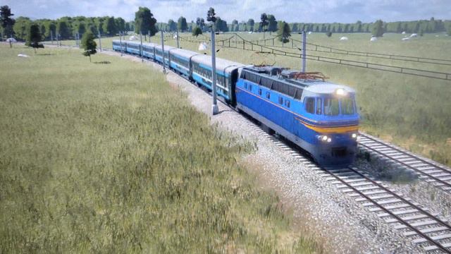 ЧС4-012 и вагоны "Иртыш" | №35 Пласт - Антоновск | Transport Fever 2 смотреть онлайн