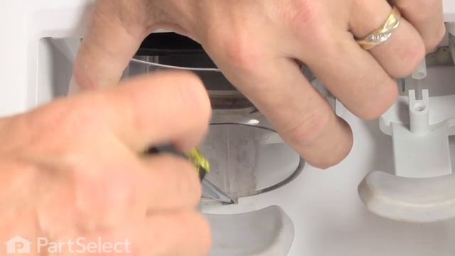 Refrigerator Repair - Replacing The Ice Guide (Whirlpool Part# 2180224)