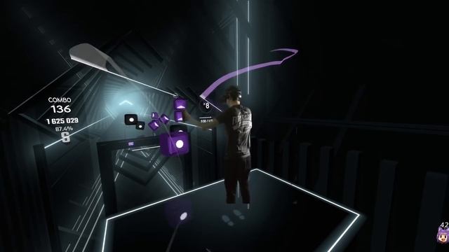 Beat Saber With A GREEN SCREEN.. (Beat Saber Highlights)