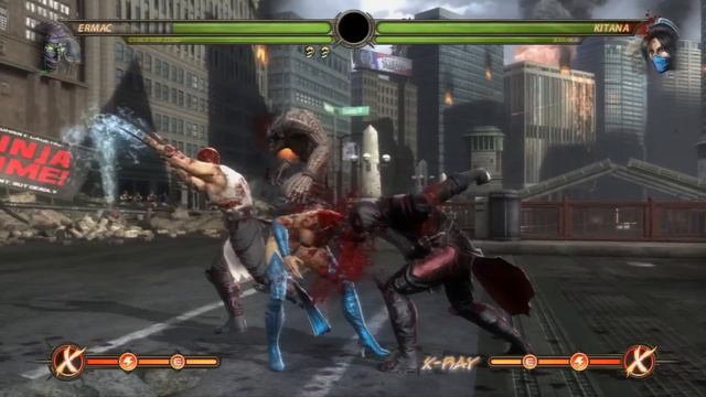Mortal Kombat 9 - Expert Tag Ladder (Cyber Sub-Zero & Ermac/3 Rounds/No Losses) смотреть онлайн