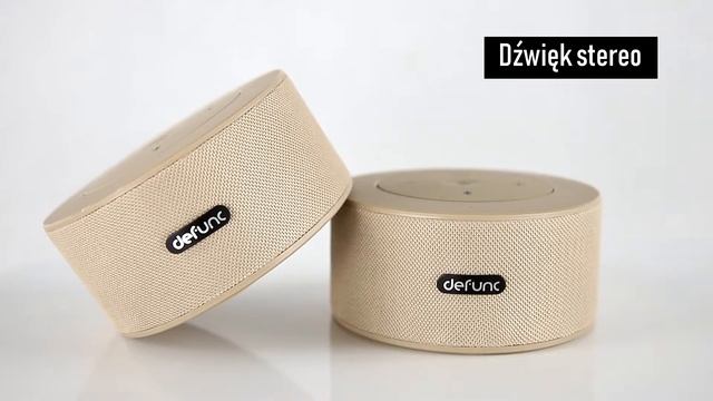 DeFunc DUO - bezprzewodowe głośniki stereo - PREZENTACJA смотреть онлайн