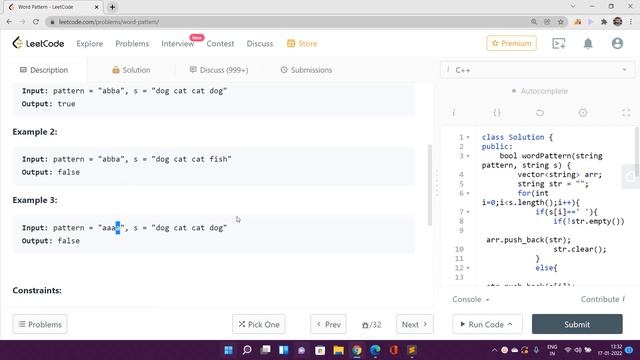 Word Pattern | Maths | hashMap | 290 LeetCode | Day 17 смотреть онлайн