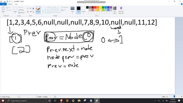 Flatten a Multilevel Doubly Linked List [Day 10/31] July Challenge [Python] смотреть онлайн