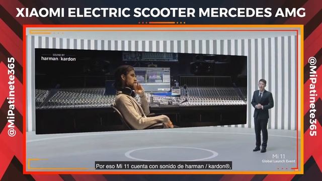 Presentación patinete eléctrico Xiaomi con Mercedes AMG Petronas ? #Mi11 смотреть онлайн