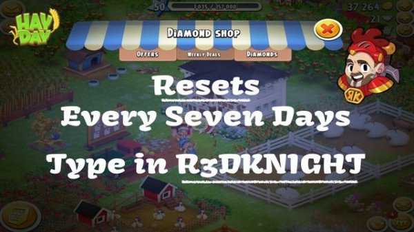 Hay Day - New Creator Boost, Use Code R3DKNIGHT