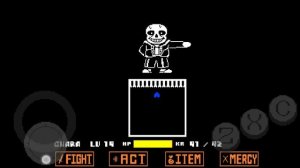 Прохождение Санса на телефоне (UNDERTALE)