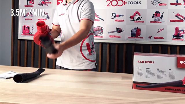 CLB-S20Li UNPAKING CORDLESS LEAF BLOWER смотреть онлайн