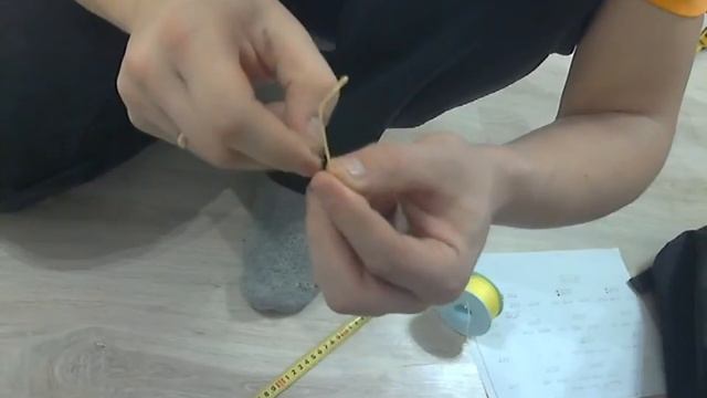 плетение петли из стропы DC60 смотреть онлайн