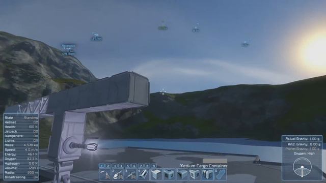 Space Engineers Survival :: FREIGHTER BUILD :: Ep. 461 смотреть онлайн
