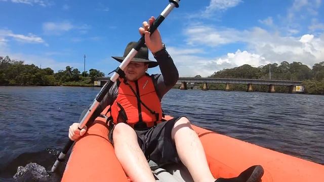 First Paddle Full - Intex Excursion Pro K2 Kayak смотреть онлайн