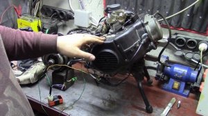 Как запустить китайский двигатель без скутера