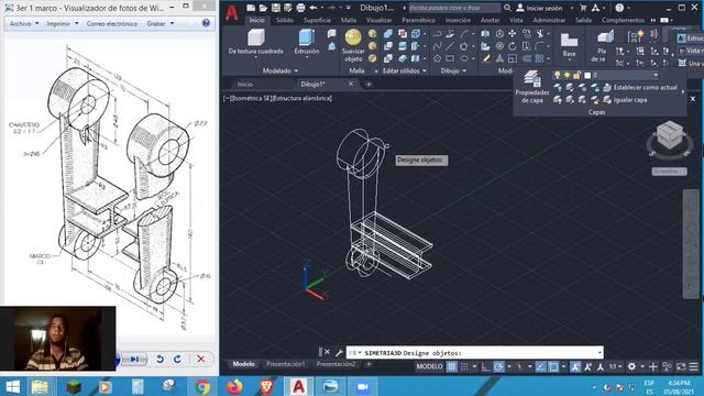 AUTOCAD 3D Marco 01 |Cristian M. смотреть онлайн