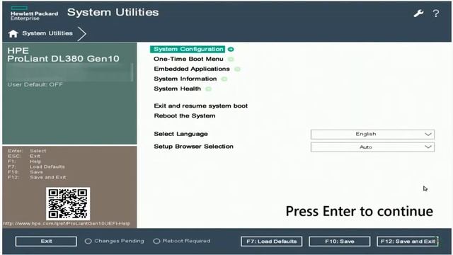ILO Configuration HP DL360 And DL380 Gen10