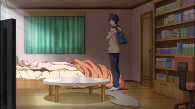 Прикол в аниме 'Без извилин Aho Girl' смотреть онлайн
