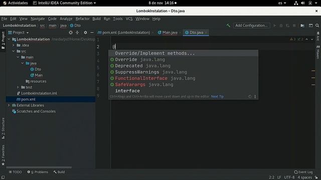 Cómo utilizar la anotación @data de Lombok смотреть онлайн
