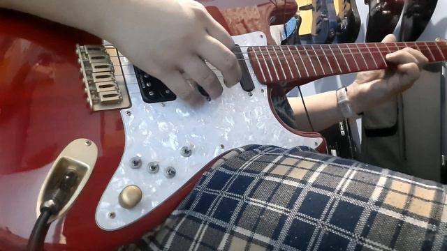 Bill Lawrence BL 3MSTR Japan Strat Gold Hardwares with Seymour Duncan pick ups - CLEAN TONE DEMO смотреть онлайн
