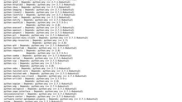 Error 'Depends: python:any. Unmet dependencies' after installing python 2.7.5 смотреть онлайн