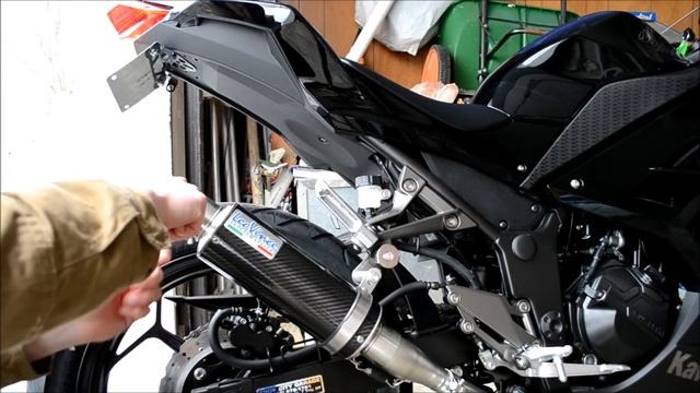 2013 Kawasaki Ninja 300 Leo Vince Corsa GP Exhaust