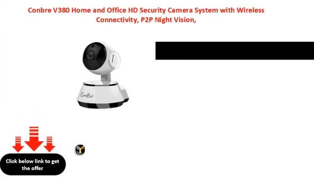 Conbre V380 Home and Office HD Security Camera System with Wireless Connectivity, P2P Night Vision, смотреть онлайн