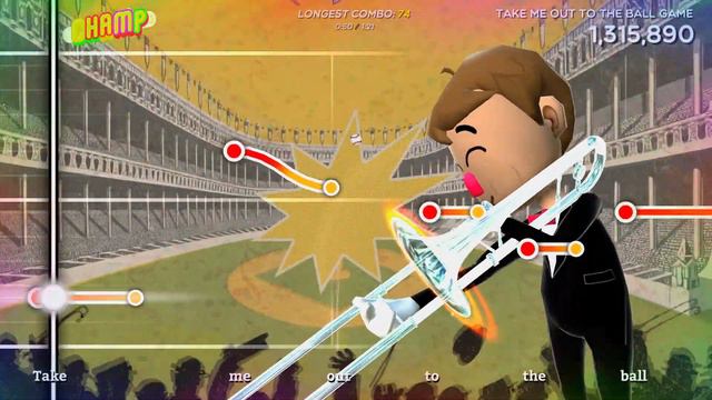 Trombone Champ - Take Me Out To The Ball Game - Top 100 Score - Perfect смотреть онлайн